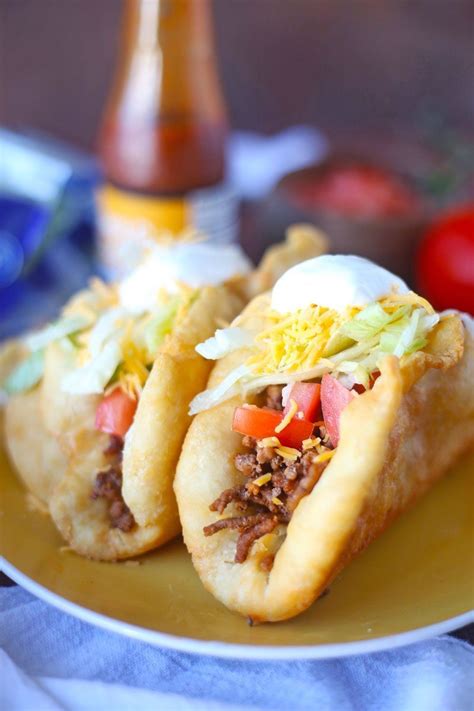 homemade mexican chalupas.